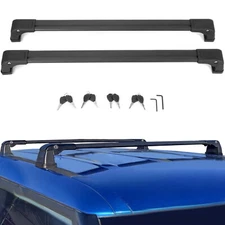 For Kia Soul 2014-2019 Aluminum Roof Rack Rail Cross Bars Luggage Cargo Carrier