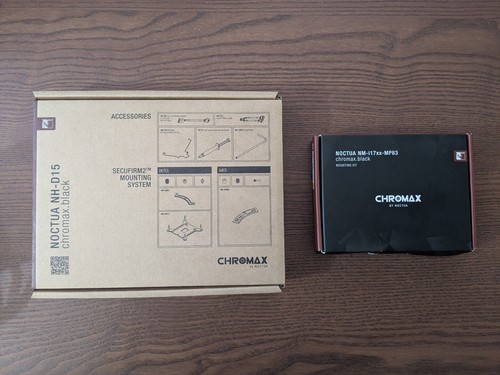 Noctua NH-D15 chromax.black (LGA1851, LGA1700, AM4, AM5 and more) Original Box - Photo 5/7