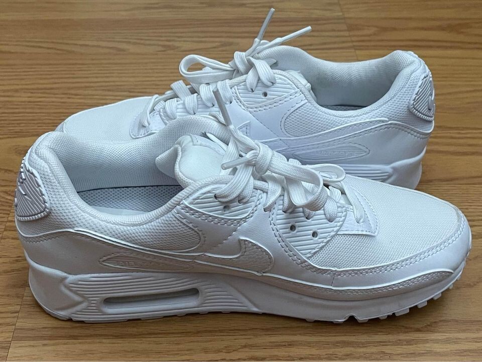 Nike WMNS Air Max 90 Triple White Sneakers Shoes DH8010-100