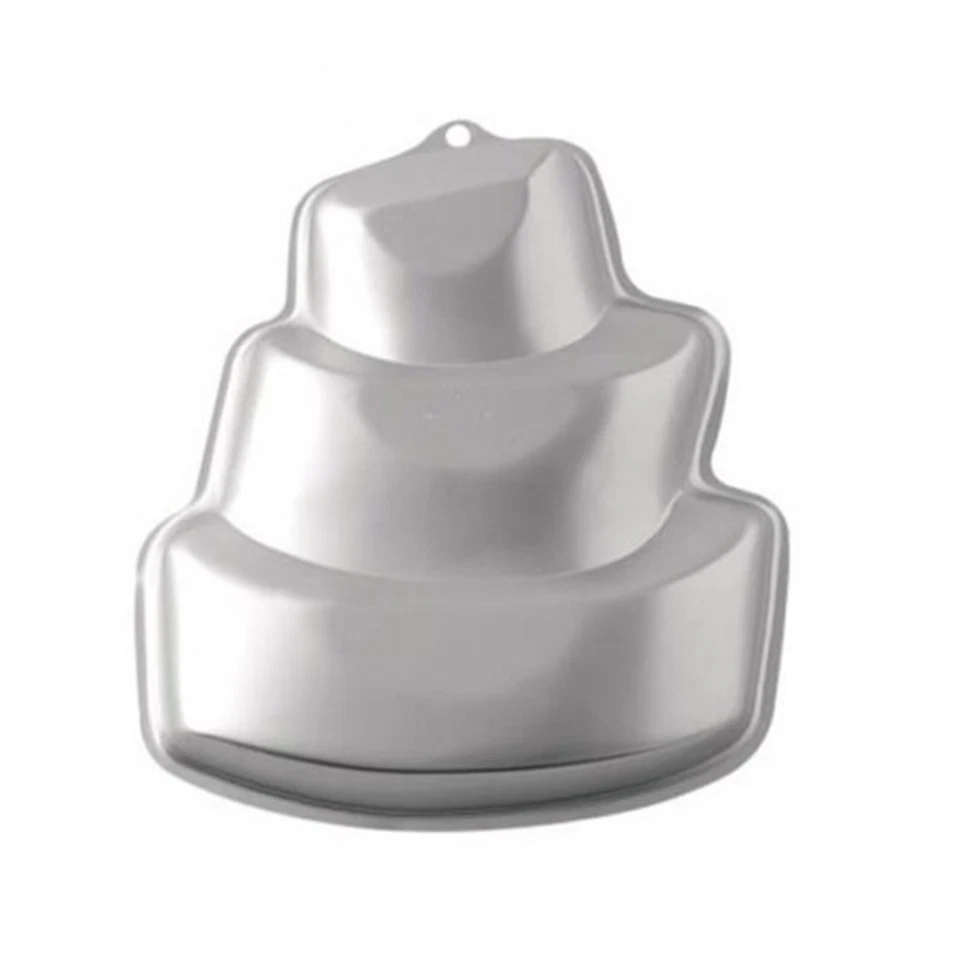 Wilton Topsy Turvy Form: Happy Birthday: Aluminium-Backform Mit 3 Schichten - Bild 2 von 4
