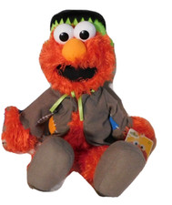 New 15" Frankenstein Elmo Plush Halloween Sesame Street Place 2019 Cute Rare