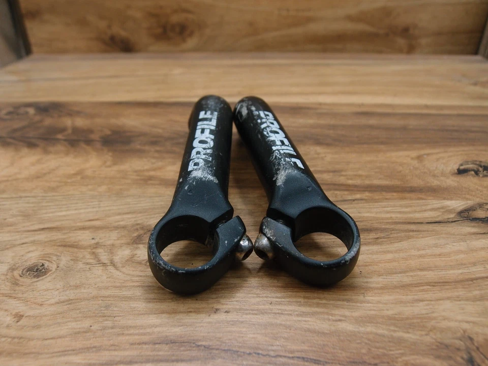 Barra de aluminio MTB años 90 extremos perfil una pieza aluminio 22,2 mm con tapones Foto 2 de 4