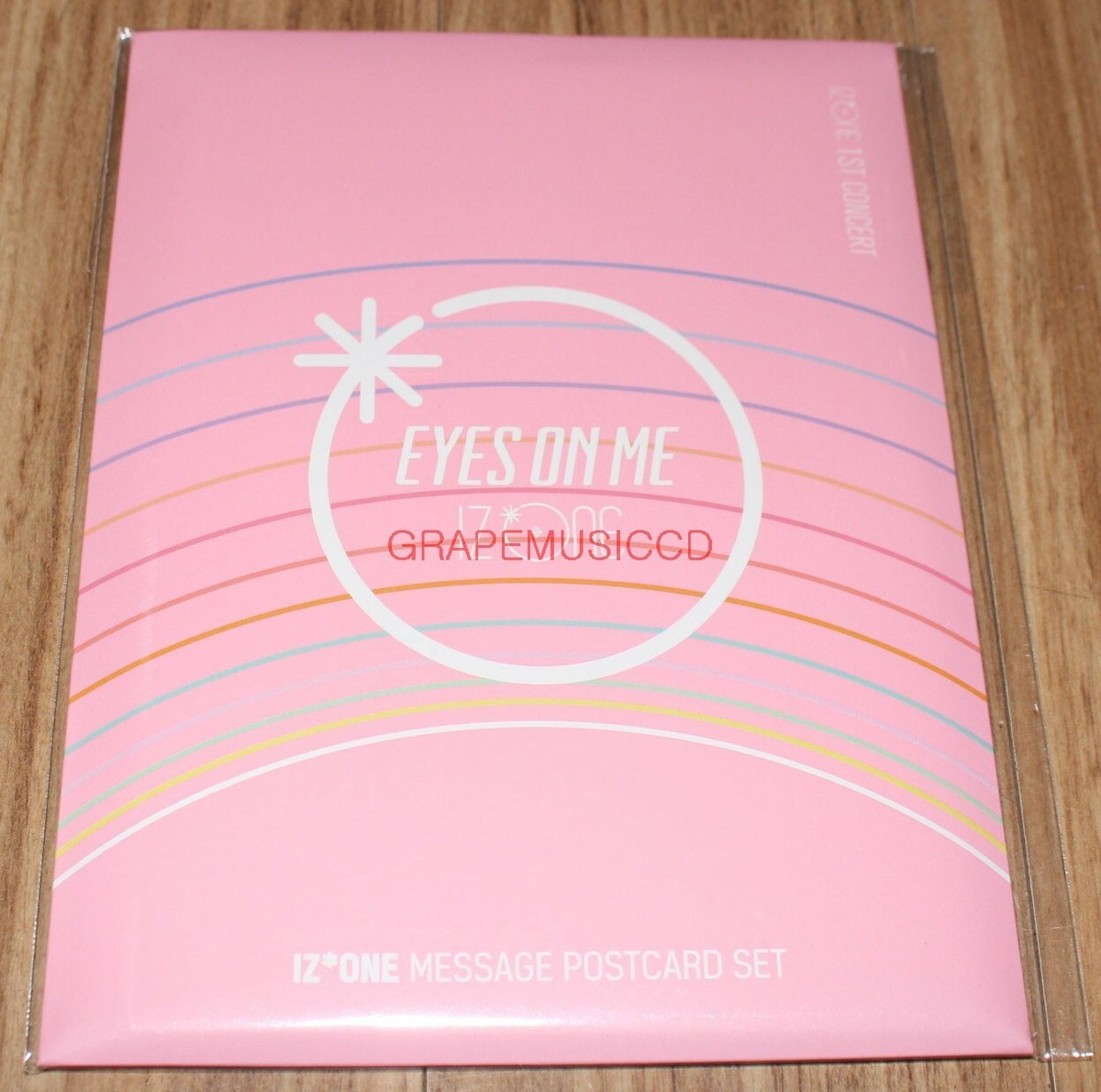 IZ*ONE IZONE 1ST CONCERT EYES ON ME OFFICIAL GOODS MESSAGE