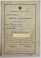 PAGELLA SCOLASTICA Scuole