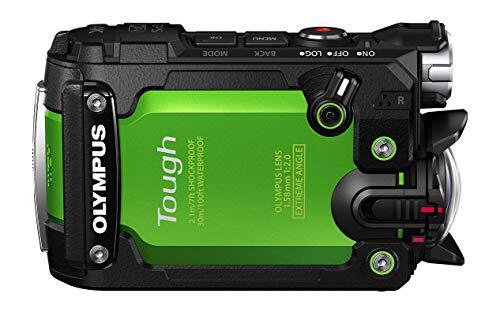 OLYMPUS TG-Tracker 7.2MP Waterproof Action Camera 30m Depth Green-image