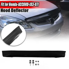 For Honda Accord 2003-2007 Front Hood Protector Bug Shield Guard Deflector Black