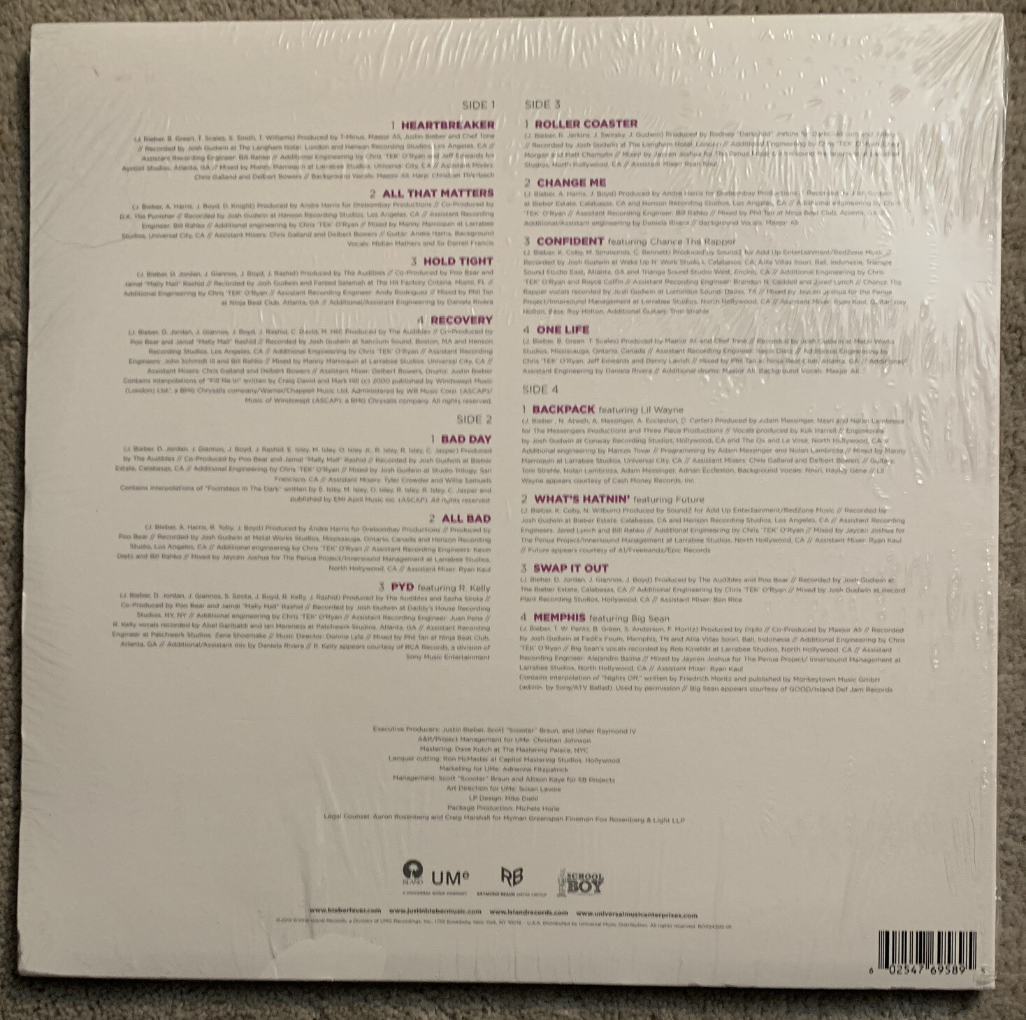 Justin Bieber Heartbreaker Background