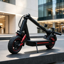750W Electric Scooter for Adults 30MPH 31 Miles 10" Off-Road Foldable E-Scooter