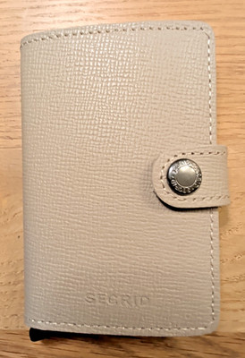 Secrid Miniwallet Brieftasche Kartenetui RFID 10 cm Crisple Taupe Camp