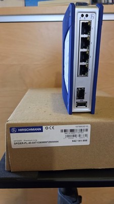5 port industrial switch - Spider PL-40-04T1 - Hirschmann