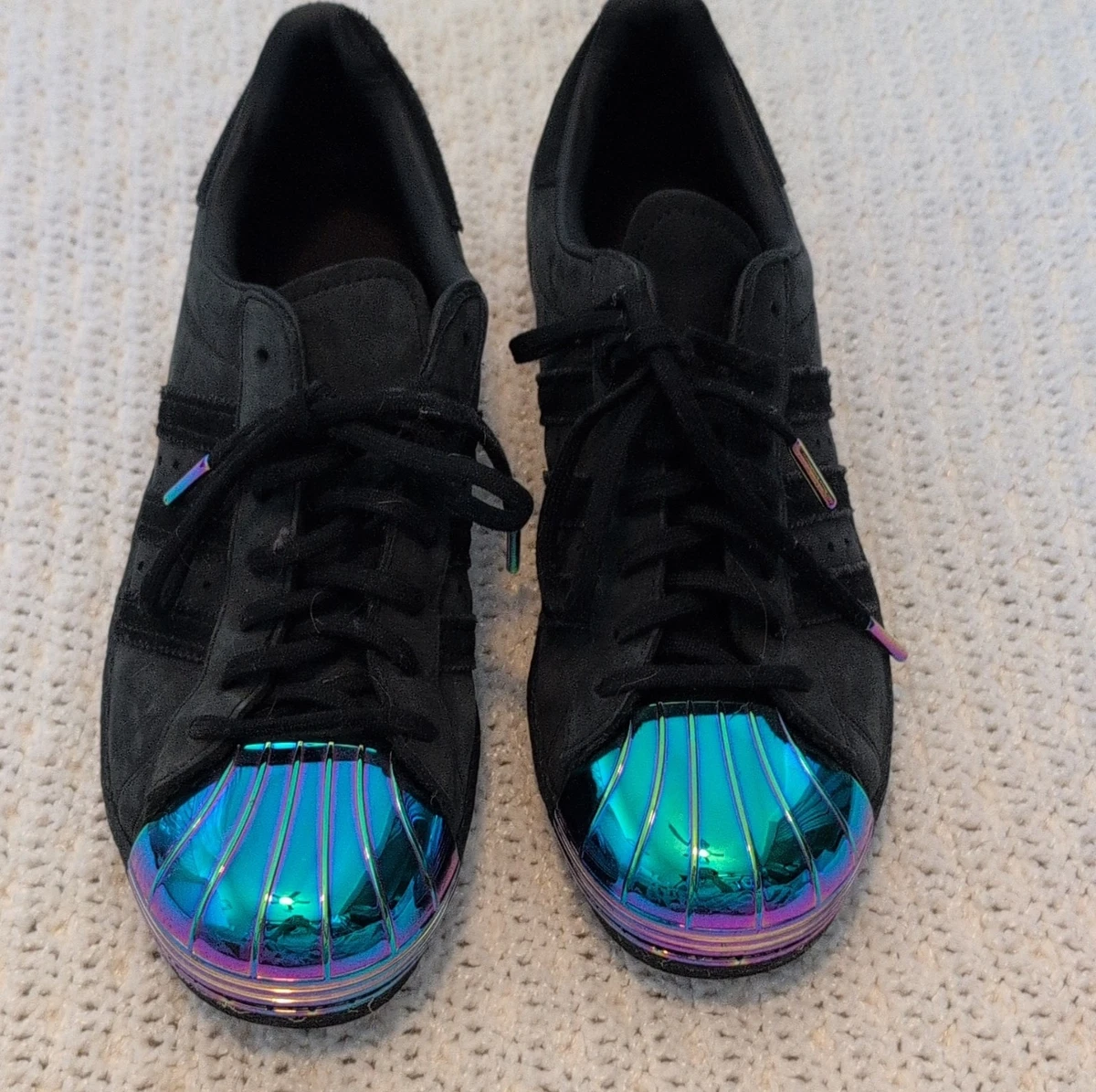 Adidas Superstar 80s Metal Toe Core Black W for sale | eBay