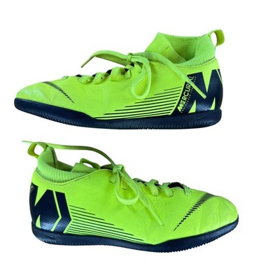 Nike Mercurial SuperflyX 6 Kids Club Indoor Soccer Shoes Size 2Y AH7346 -701
