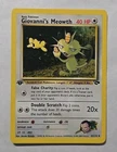 Giovanni's Meowth 43/132 Gym Challenge 1st Edition Pokémon TCG