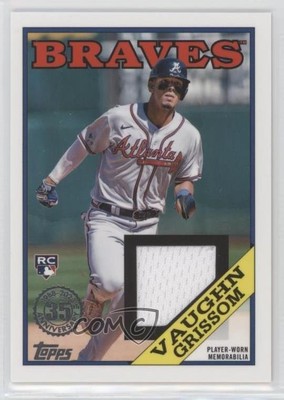 2023 Series 2 1988 Topps Baseball Relics Vaughn Grissom #88R-VGR Rookie RC