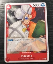 One Piece CCG Inazuma Carrying On His Will UC Card OP13-005 NM