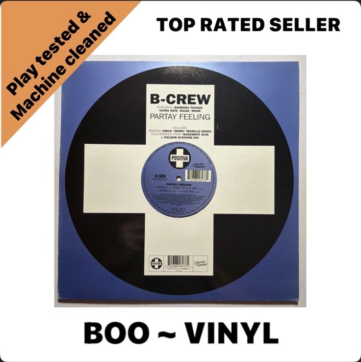 B-Crew Feat Barbara Tucker, Ultra Nate – Partay Feeling - 12"" Vinyl  12TIV-78 EX
