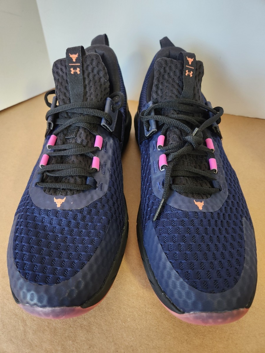 Under Armour Project Rock BSR 4 Training Shoes Midnight Navy-Black