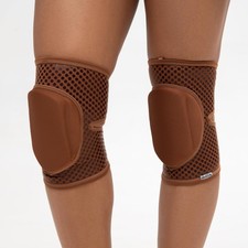   Nude Mocha Grip  Pole Dance Knee Pads   Perfect Woman Protection for Ballet...