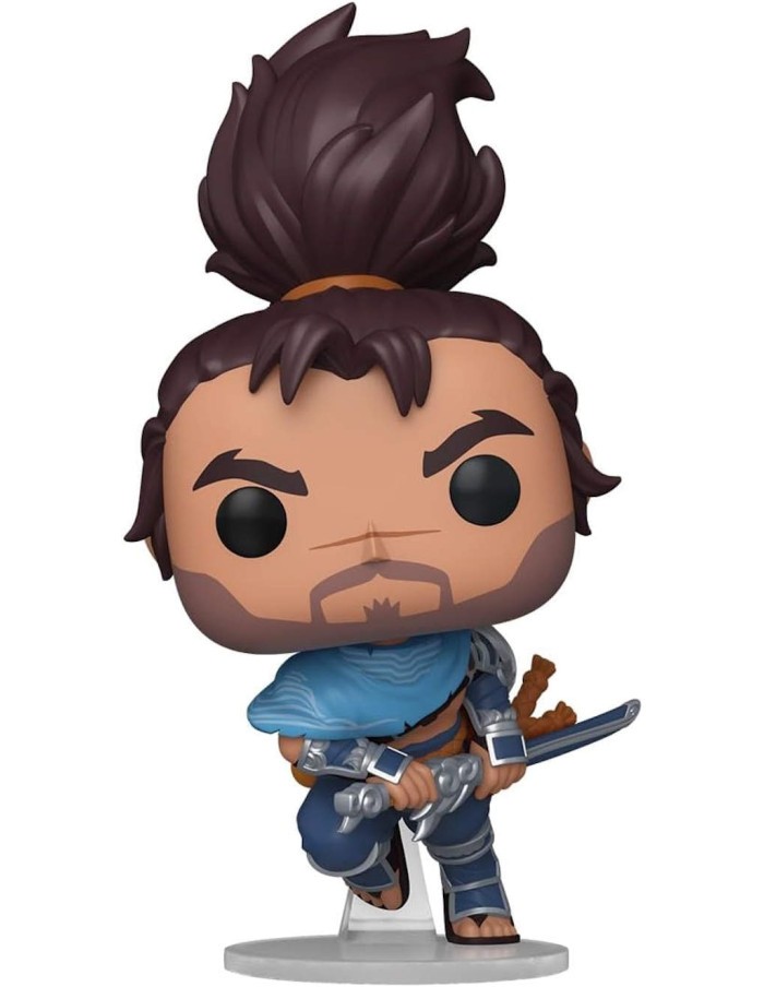 Funko-Brand Figura Funko Pop Yasuo League Of Legends Multicolore Vinile 140 Mm - Immagine 2
