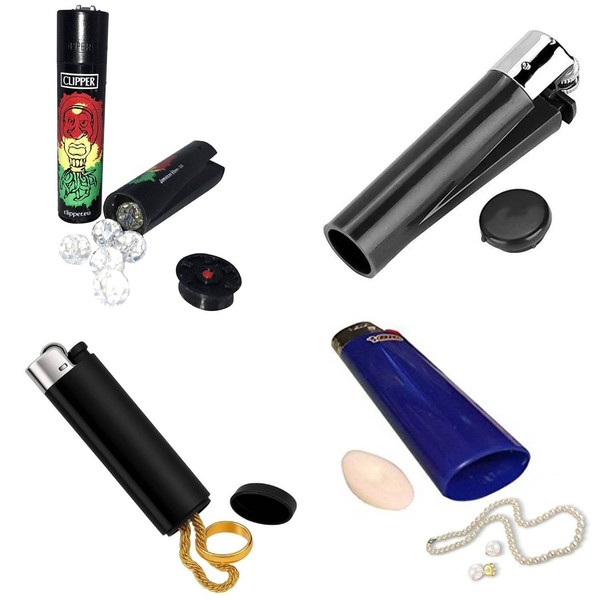 Briquet avec Compartiment Caché | Cachette Secrète | Coffre-fort