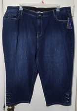 Catherine's New With Tag Jean Capri Size 26W