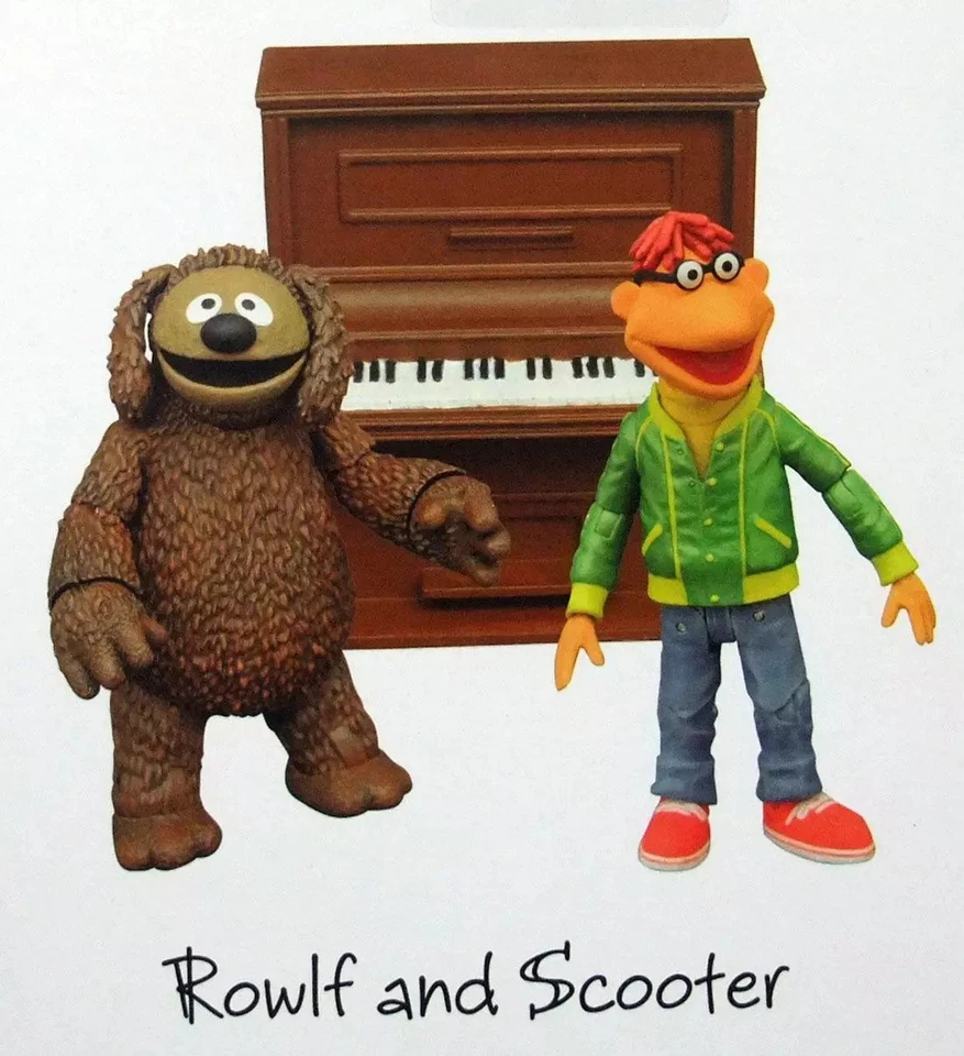 The Muppet Show - Rowlf & Scooter - Action-figure Diamond Select Best of Series - Photo 2/3