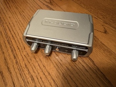 M-Audio Fast Track Guitar Mic Recording Interface USB Digital