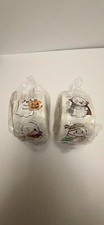 500Pcs Halloween Ghost Stickers Roll 1.5" Round Self Adhesive Decals Party Bags