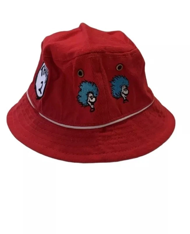 Universal Studio Seuss Infant Red Bucket Hat - Image 2 of 2