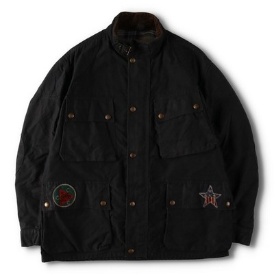 Vintage 1960'S Belstaff Trialmaster Professional Oiled Jacket with