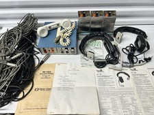 Clear-Com CS-200 Intercom System RS-100A DT108 Headsets Cables Manuals Tested