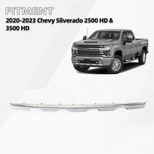 Lower Bumper Cover Skid Plate 2020-2023 Chevy Silverado 3500 HD 2500 HD Chrome