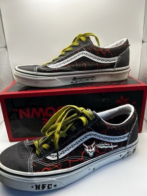 Vans - Stranger Things  Hell Fire Club  Men s 7.5 Or Women s 9.  EUC