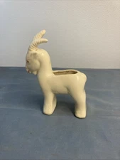 Vintage Shawnee Pottery goat planter