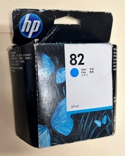HP 82 Cyan DesignJet Ink Cartridge - 69ml C4911A