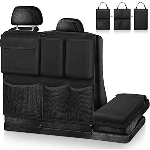 Detachable Seat Back Hanging Organisers Storage Bag with Zippers Large Capacity