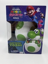 Hatchin' Yoshi from The Super Mario Galaxy Movie, Interactive Yoshi Figure New