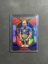 2023 Panini Select UFC #96 Jon Jones Red and Blue Holo Prizm