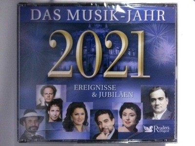 Das Musik Jahr 2021 '' Ereignisse & Jubiläen '' Domingo, Plácido, José Carreras En