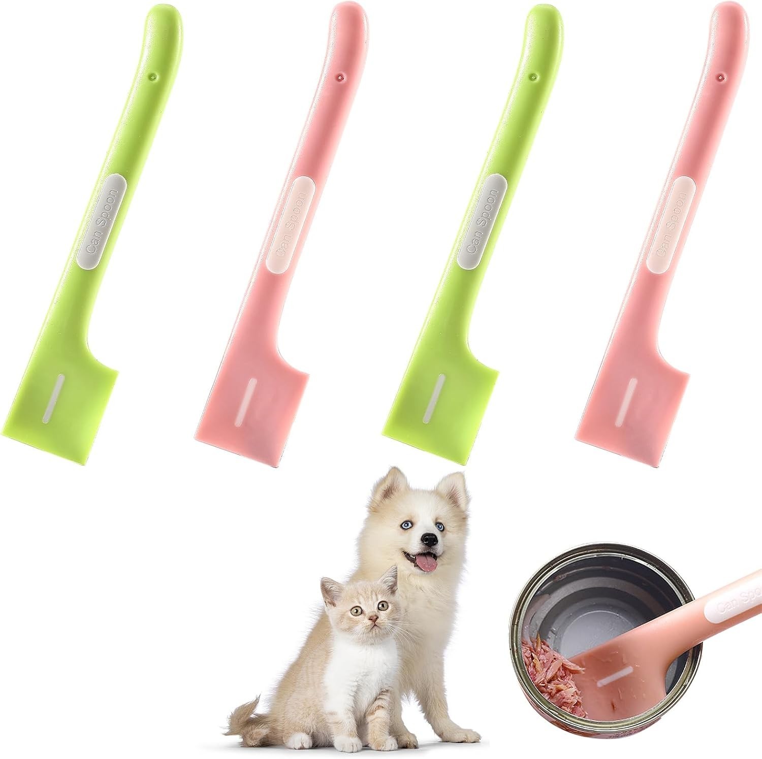 Can Spoons Spatula Set For Dogs & Cats Wet Food