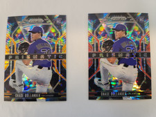 2025 Panini Prizm Prizmatic Lot (9)-Chase Dollander/399 Orange & Red Pulsar/399