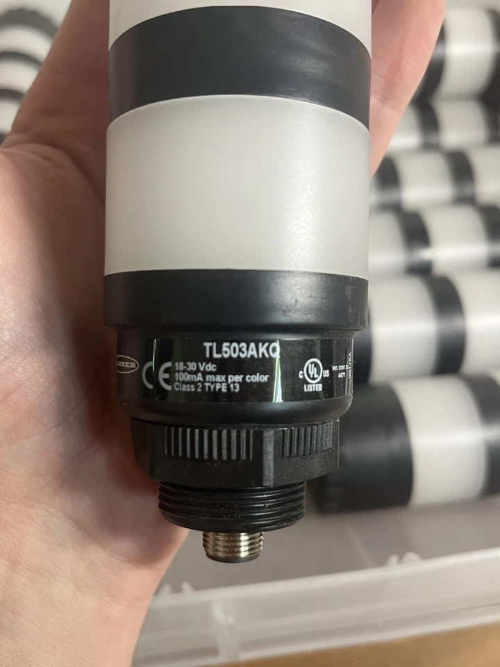 Banner TL50PS3AKQ Stack Light – 3 Segment Signal Tower, Unused (1pcs) - Image 2 of 2