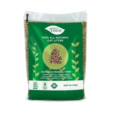 100 Natural Pine Pellet Cat Litter DustFree, Unscented, Biodegradable Safe...