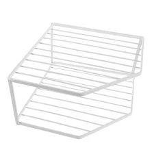  Corner Kitchen Counter Organizer Shelf - Spice Storage Rack - Cabinet Storage