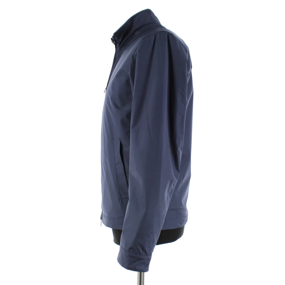 Kired Kiton NWD Kitb Polyester / Cashmere Jacket Size 48 (S US) In Solid Blue - Image 4 of 4