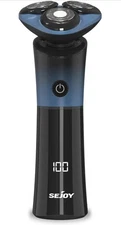Sejoy Electric Shaver Razor for Men Face,3D Rechargeable Rotary Shaver,IPX6