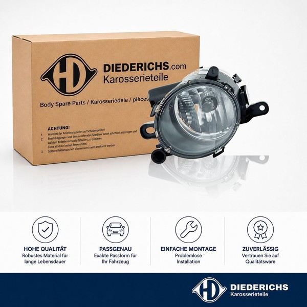 Nebelscheinwerfer Links Diederichs 1876189 FÜR Opel Nebelleuchte Nebellicht-image