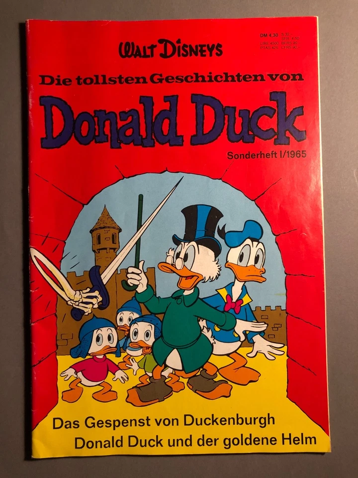 Die tollsten Geschichten von Donald Duck -- Sonderheft 1/1965 -- NACHDRUCK - Bild 1 von 1