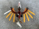 Lego 2507 Ninjago Fire Temple Fire Dragon ONLY INCOMPLETE Missing Head READ DESC