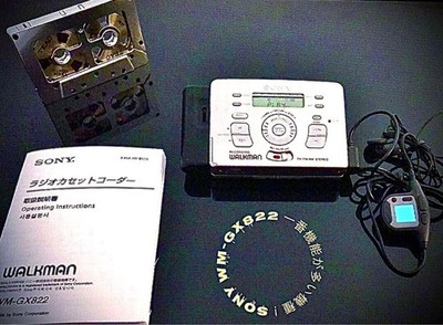 SONY Walkman WM-GX822 Cassette Player Recorder Serviced Tested